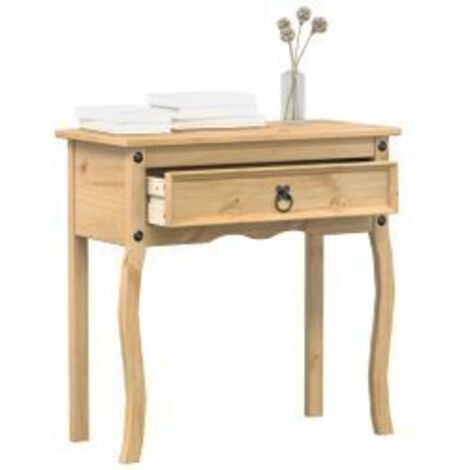 Table console Corona 73x35x73 bois de pin massif