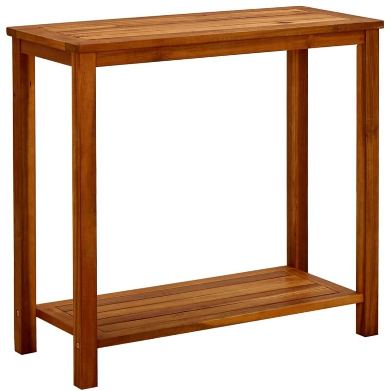 Vidaxl - Table console de jardin 80x35x75 cm Bois d'acacia solide