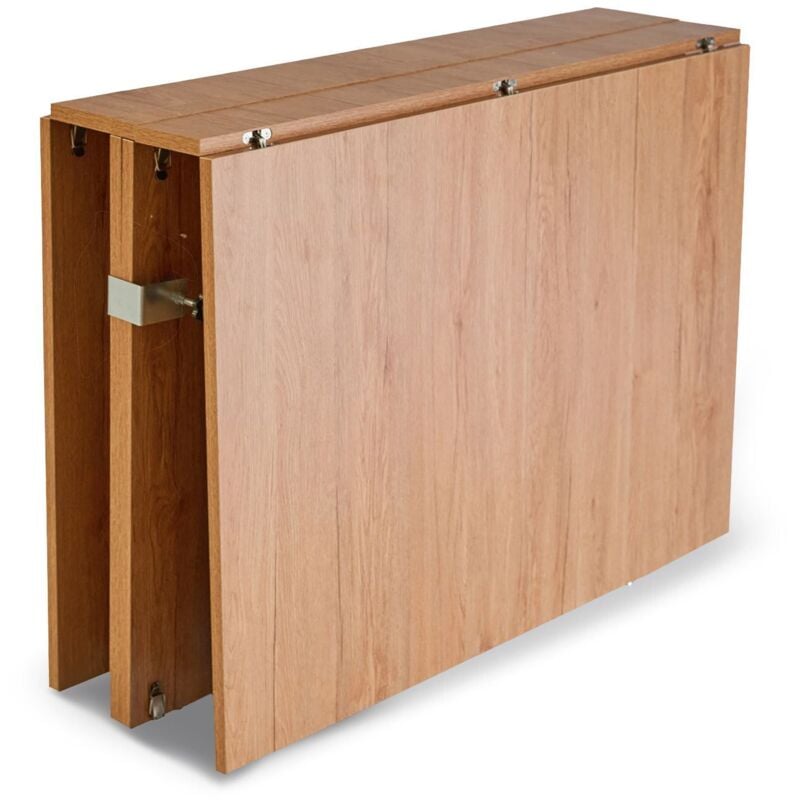 Cotecosy - Table console extensible 300cm Nefertiti Chêne clair