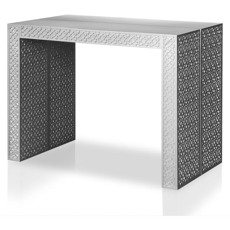 Table Console extensible Nassau Morocco Gris Table Console extensible Nassau Morocco Gris