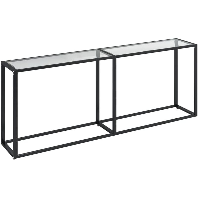 Vidaxl - Table console Transparent 200x35x75,5 cm Verre trempé