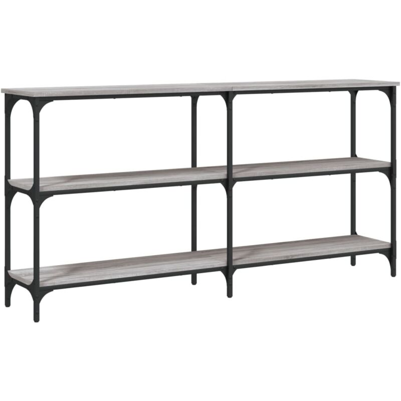 Vidaxl - Table console sonoma gris 150x29x75 cm bois d'ingénierie