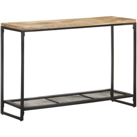 Table console-Table d'entrée 110x35x75 cm Bois de manguier massif