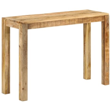 Table console-Table d'entrée 110x35x76 cm Bois de manguier brut