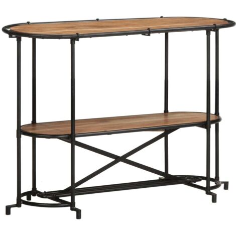 Table console-Table d'entrée 110x42x76 cm bois massif d'acacia