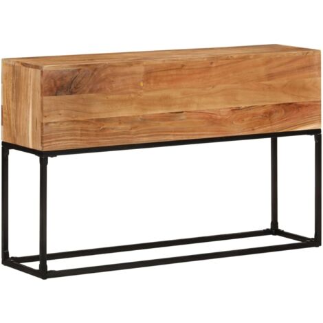 Table console-Table d'entrée 120x30x75 cm Bois d'acacia massif