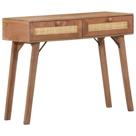 Table console Table d'entrée  Bout de Canapé 100x35x76 cm Bois de manguier massif 41737