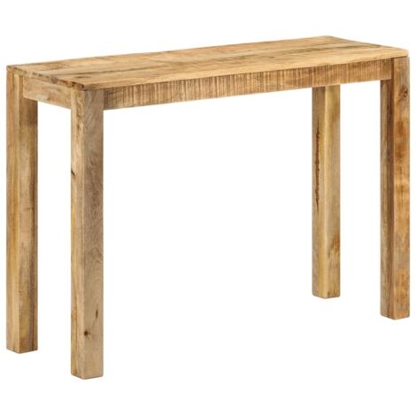 Table console Table d'entrée  Bout de Canapé 110x35x76 cm Bois de manguier brut 28784