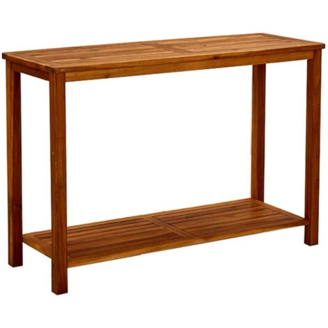 Table console Table d'entrée  Bout de Canapé de jardin 110x40x75 cm Bois d'acacia solide 29101