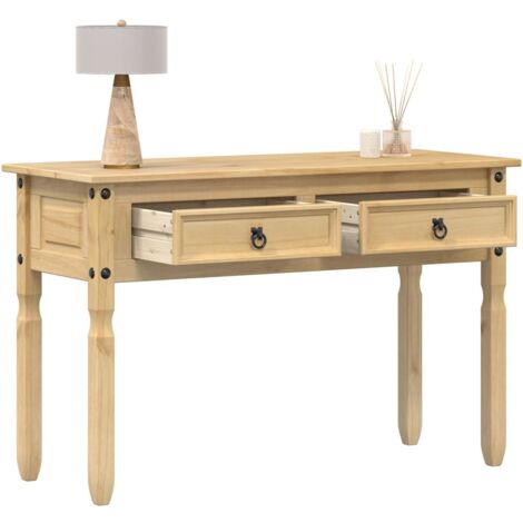Table console-Table d'entrée Corona 115x46x73 cm bois de pin massif