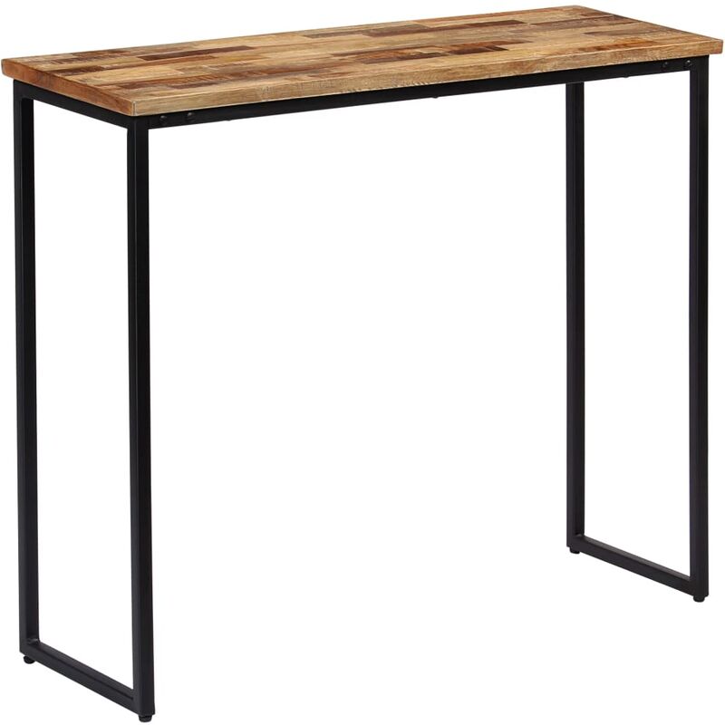 Vidaxl - Table console Teck recyclé massif 90 x 30 x 76 cm