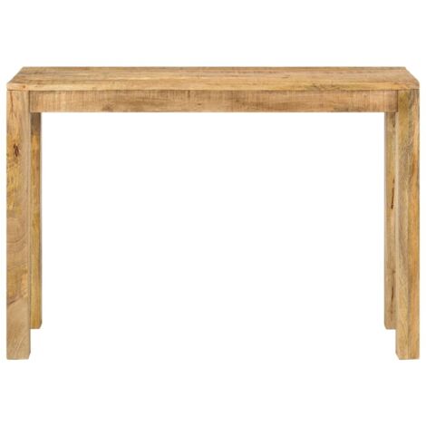 Table console，Table d'appoint，Bout de canapé 110x35x76 cm Bois de manguier brut CFW71543