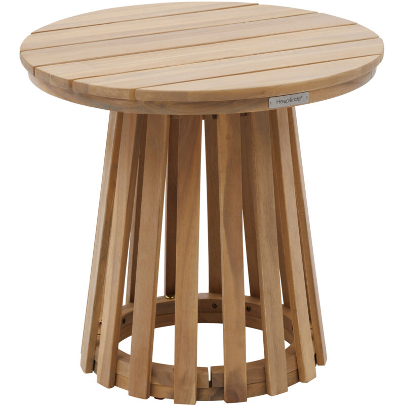 Table d appoint de jardin ronde Osuna 50 x 50cm en acacia - Hespéride
