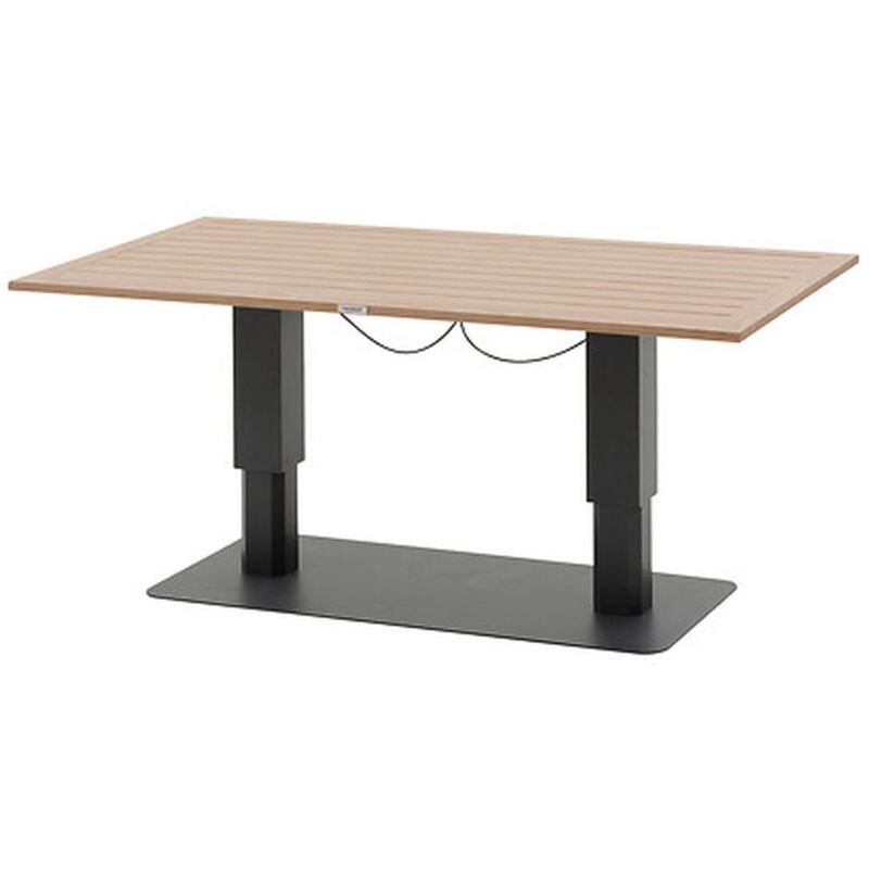 Table d appoint de jardin ronde Lemindo 50 x 53cm en eucalyptus - Hespéride