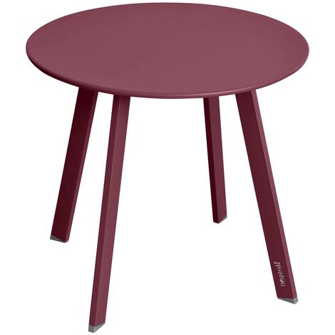 Table d'appoint de jardin Saona - Diam. 50 cm - Diam. 50 x 45 - Gris