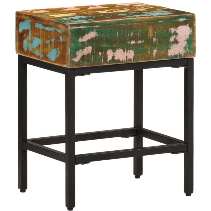 Table d'appoint 40x30x51 cm Bois massif de récupération