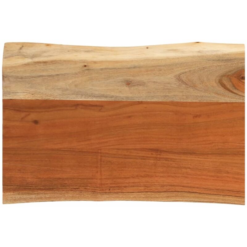 Dessus de table 50x40x3,8 cm rectangulaire bois massif d'acacia Vidaxl