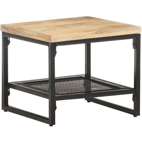 Table d'appoint 40x40x35 cm Bois de manguier massif