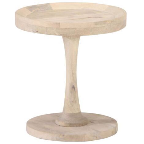 Table d'appoint Ø40x45 cm Bois de manguier massif vidaXL