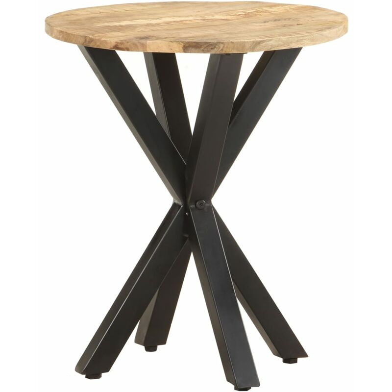 Table d'appoint 48x48x56 cm Bois massif de manguier