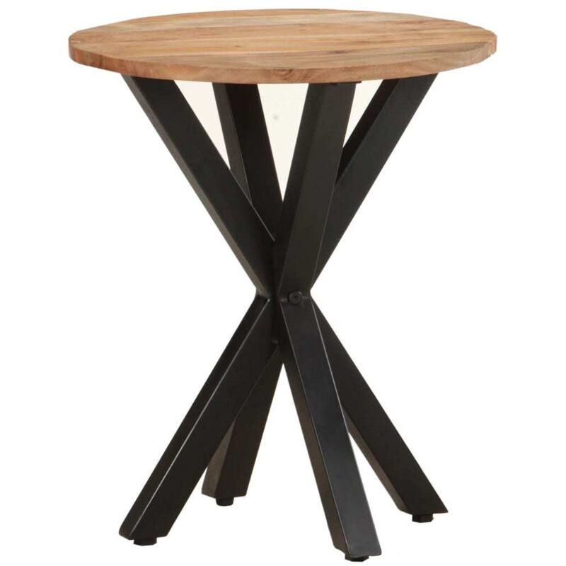vidaXL Table d'appoint 48x48x56 cm Bois d'acacia massif