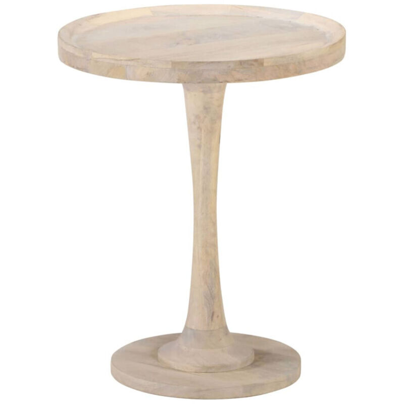 Vidaxl - Table d'appoint Ø60x75 cm Bois de manguier massif