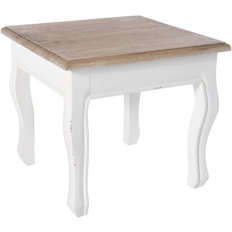 Table d'appoint Alma Nature / Blanc