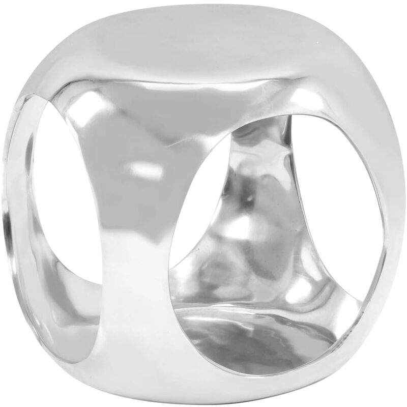 Vidaxl - Table d'appoint Aluminium moulé 35x35x35 cm Argenté