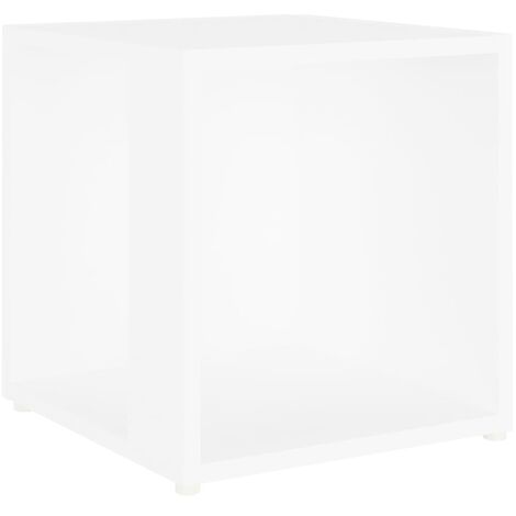 Table d'appoint Blanc 33x33x34,5