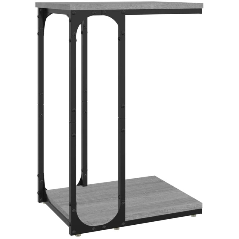 Vidaxl - Table d'appoint Sonoma gris 40x30x60 cm Bois d'ingénierie