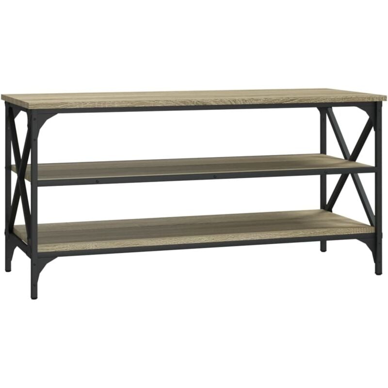 Vidaxl - Meuble tv Chêne sonoma 100x40x50 cm Bois d'ingénierie