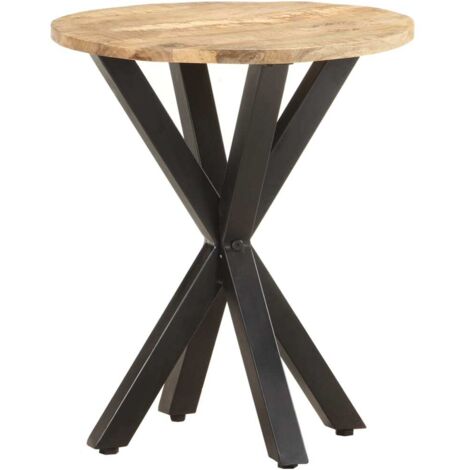 Table d'appoint Bout de canapé  Table basse 48x48x56 cm Bois de manguier massif 32748