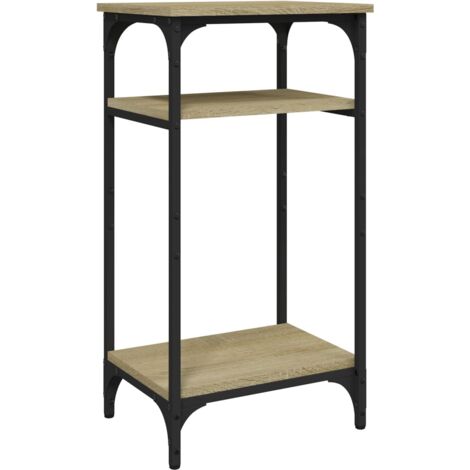 vidaXL Table d'Appoint 40x30x75 cm Bois d'Ingénierie Table Basse Multicolore