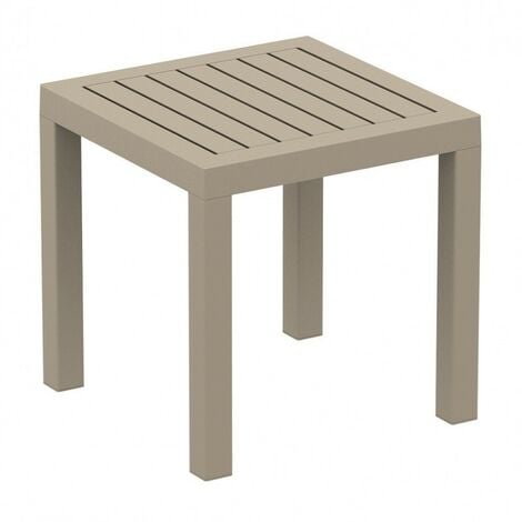 POOLSTAR Table d'appoint COSTA - Crème