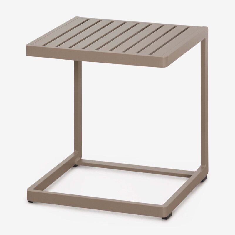 Table d'appoint carrée pour jardin 40x40 cm en aluminium Dulem SKLUM Moka Brown Table d'appoint carrée pour jardin 40x40 cm en aluminium Dulem SKLUM Moka Brown
