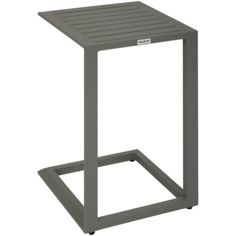 Table d'appoint de jardin Evasion 38x38cm vert laurier - Hespéride
