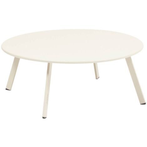 Table d'appoint de jardin Saona D90cm argile - Hespéride