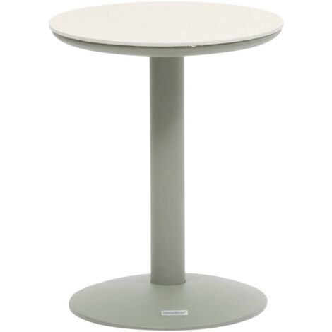 Table d'appoint de jardin Soletia 40x40x50cm vert laurier - Hespéride