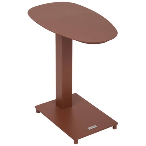 Table d'appoint de jardin Venuzia 50x30x50cm acajou - Hespéride