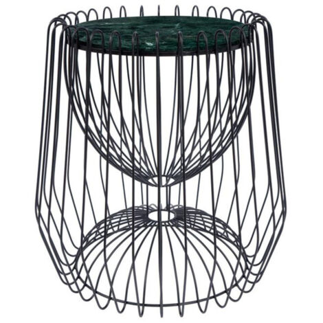Table d'Appoint Design "Malibu" 51cm Vert