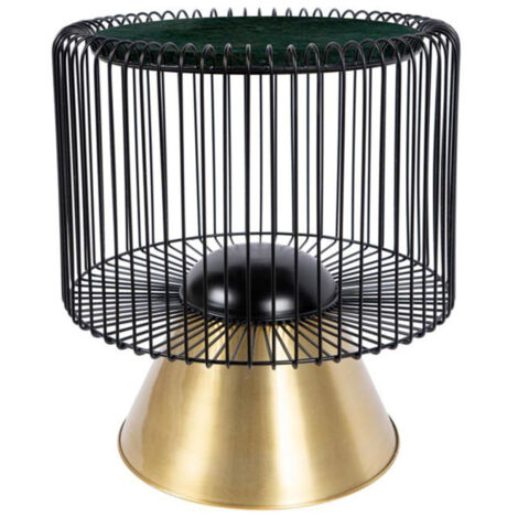 Table d'Appoint Design "Malibu" 56cm Vert