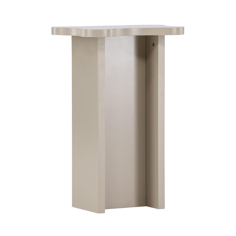 Table d'Appoint Design 'Molde' 62cm Beige