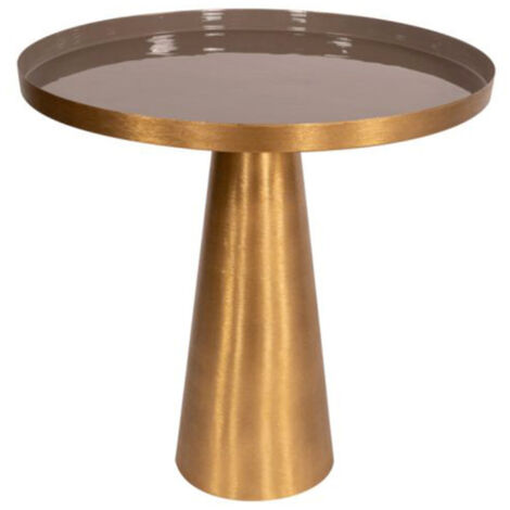 Table d'Appoint Design "Morrison" 51cm Gris