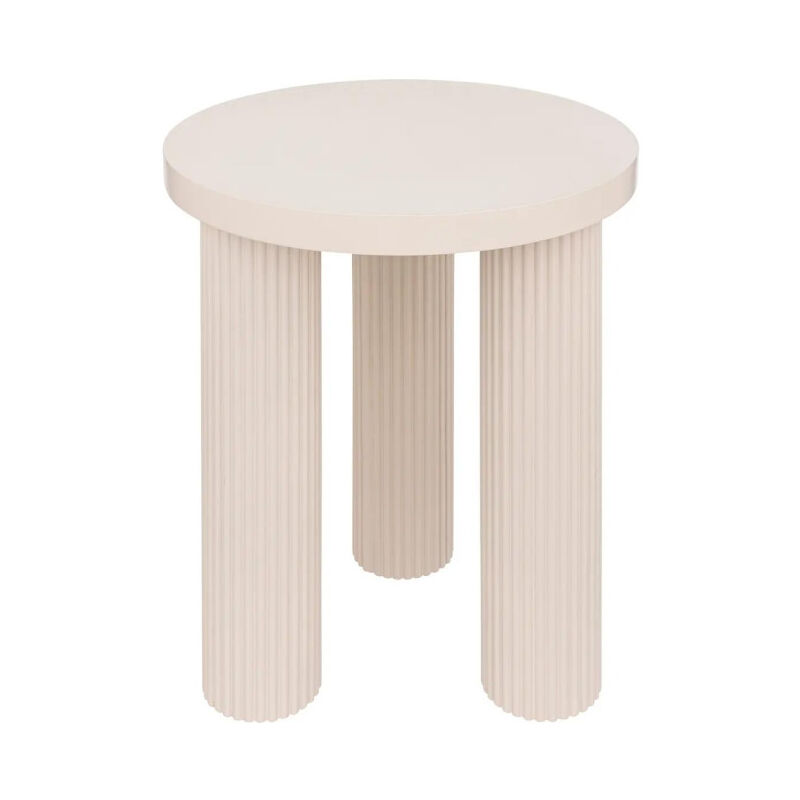 Atmosphera - Table d'Appoint Design 'Tella' 45cm Crème Atmosphera - Table d'Appoint Design 'Tella' 45cm Crème