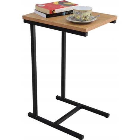 Table d'appoint ECO en profils Lancelot en chêne noir
