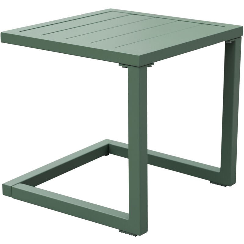 Happy Garden - Table d'appoint barbados en aluminium vert sauge