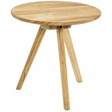 Table d'Appoint en Bois "Cunda" 40cm Naturel
