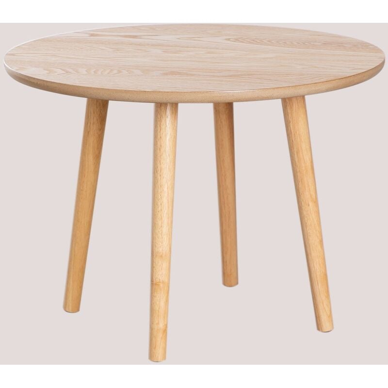 Table d'Appoint en Bois Docc Sklum