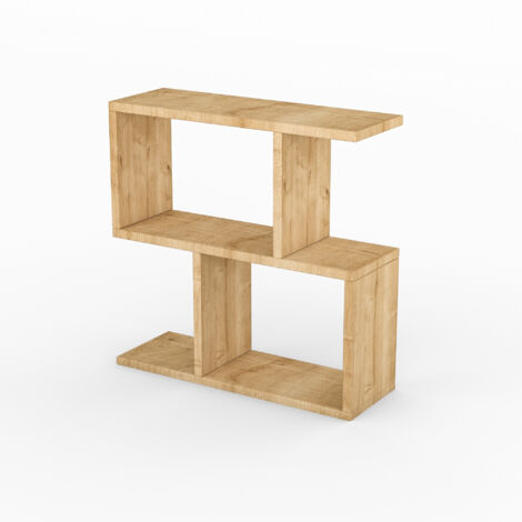 Table d'appoint en bois "Life" - 60 x 20 x 60 cm - Chêne