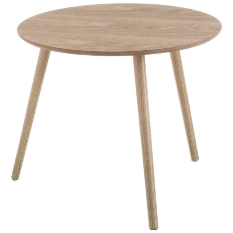 Table Basse Ronde en Bois MDF Table Basse Ronde en Bois MDF